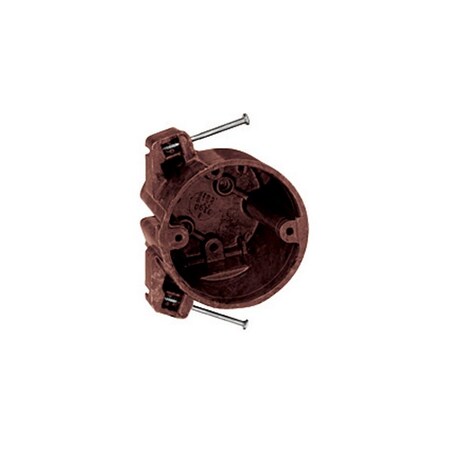 Abb Ceiling Electrical Box, 22.8 cu. in., Round, Non-Metallic 3190